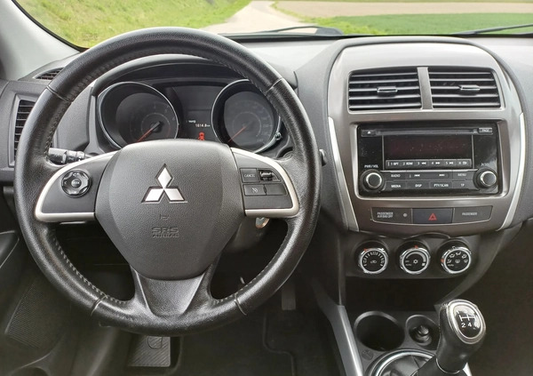 Mitsubishi ASX cena 45900 przebieg: 93500, rok produkcji 2014 z Mosina małe 326